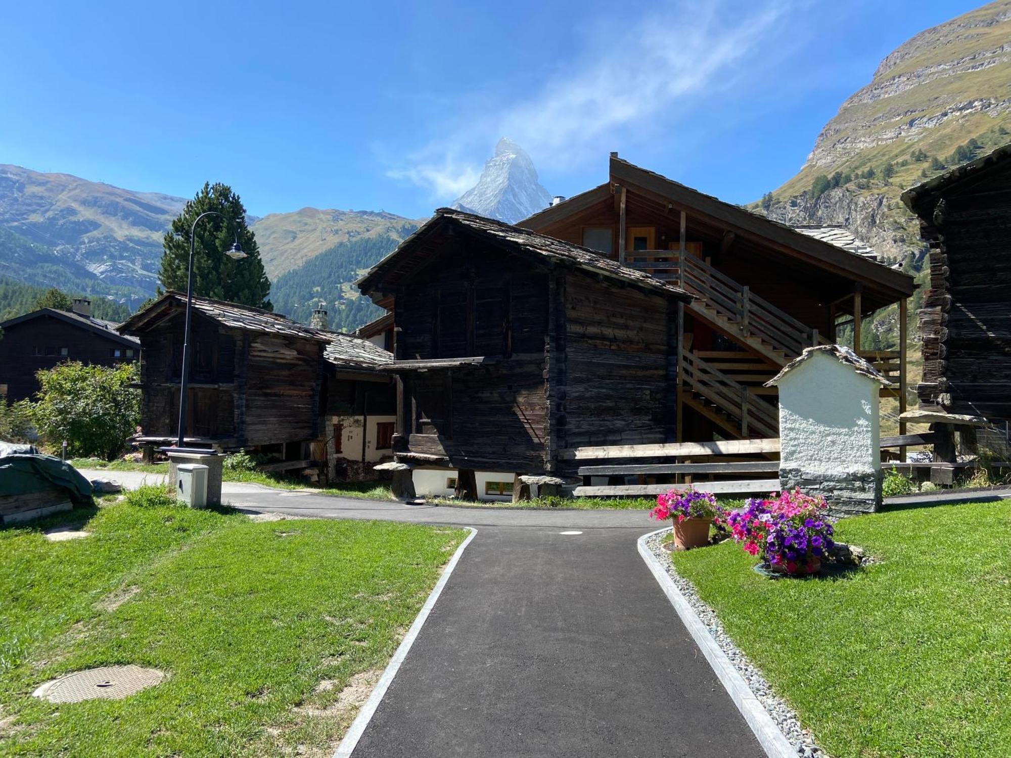 Chalet Coral Und Zermatter Stadel Exterior foto