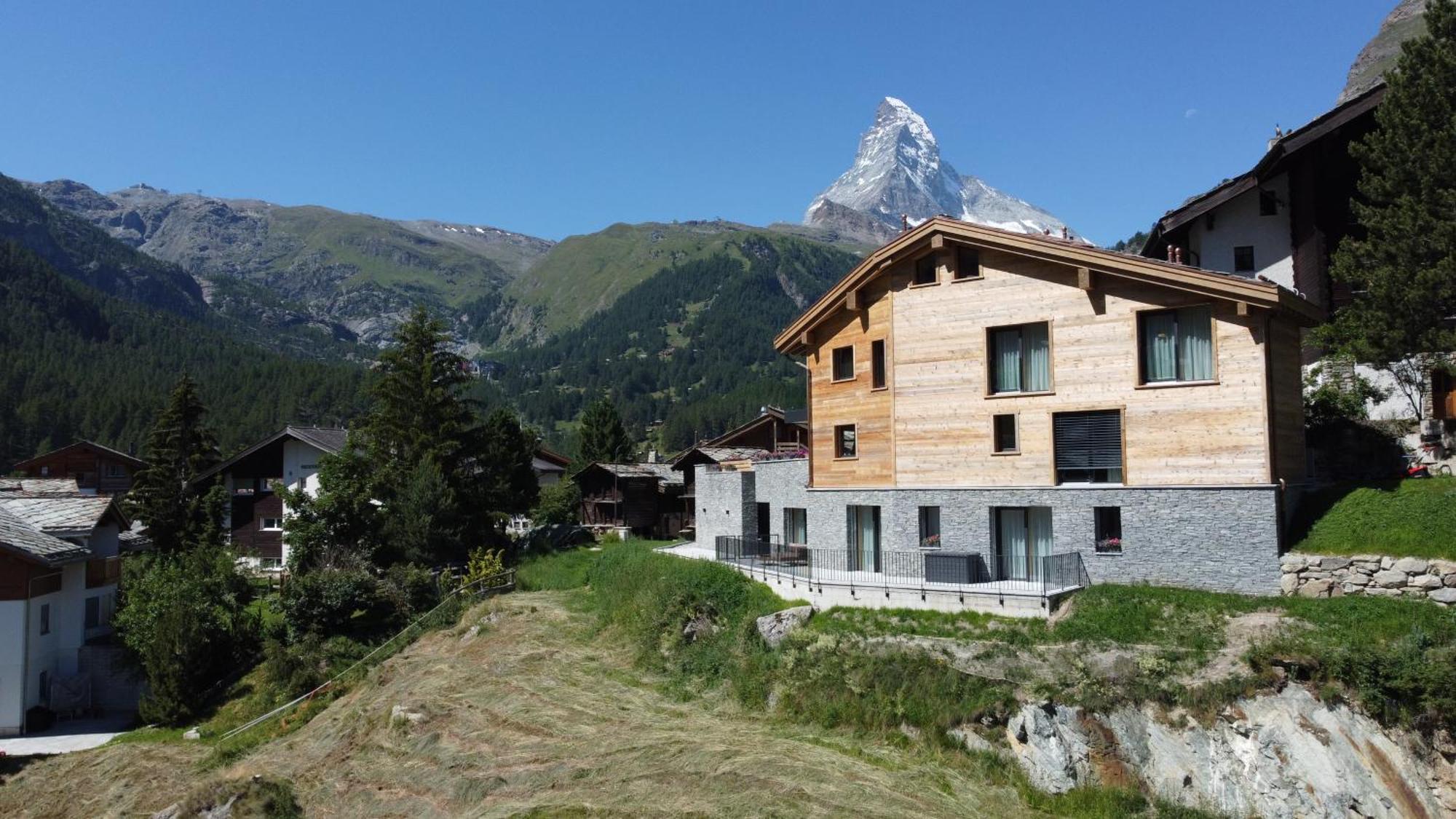 Chalet Coral Und Zermatter Stadel Exterior foto